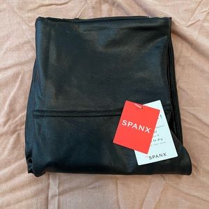 Spanx Faux Leather Leggings